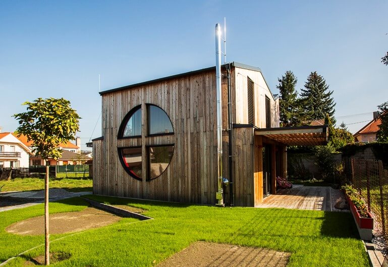 Moderná drevostavba s vlastným rukopisom