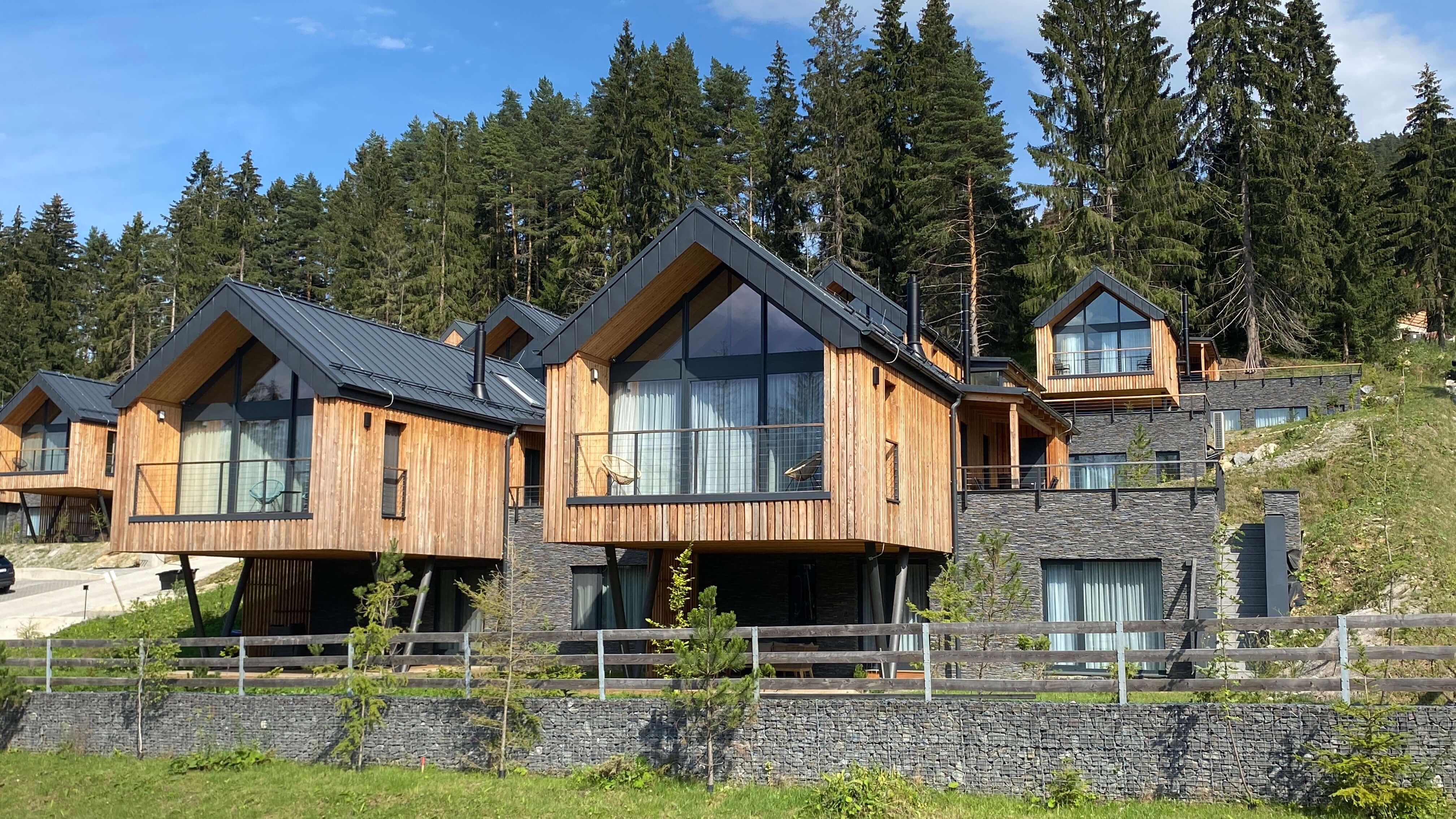 Tri vody: Rekreačné domčeky v súlade s prírodou